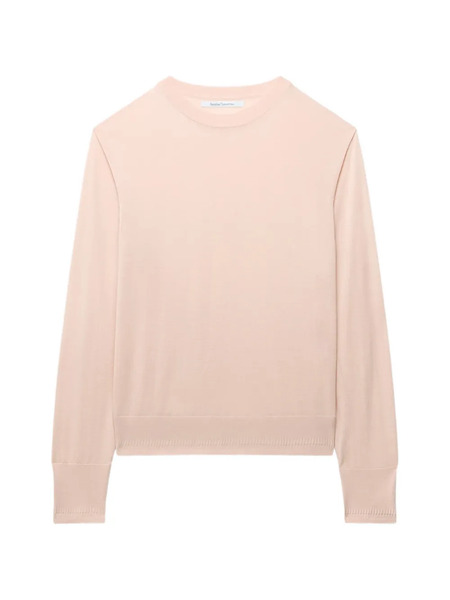  Another Tomorrow Jersey Con Cuello Redondo - Rosa 