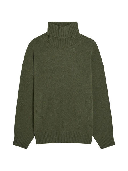  Another Tomorrow Jersey Con Cuello Vuelto - Verde 