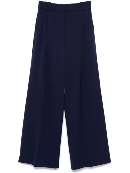  Another Tomorrow Pantalones Plisados - Azul 