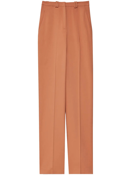  Another Tomorrow Pantalones Rectos - Naranja 