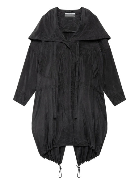  Another Tomorrow Parka Con Cremallera - Negro 