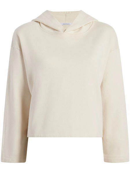  Another Tomorrow Sudadera Corta Con Capucha - Neutro 