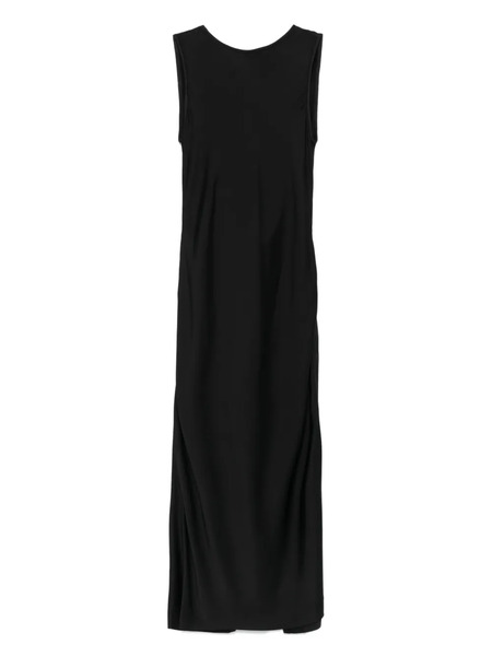  Another Tomorrow Vestido Con Espalda Drapeada - Negro 