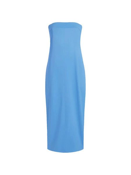  Another Tomorrow Vestido Largo Cocoon - Azul 