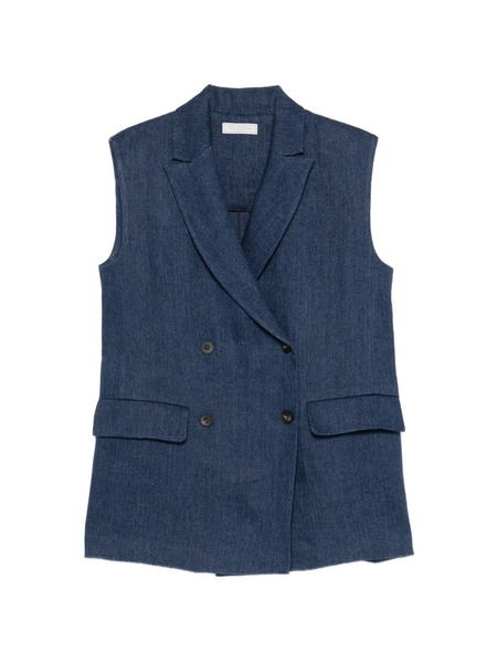  Antonelli Blazer Con Doble Botonadura - Azul 
