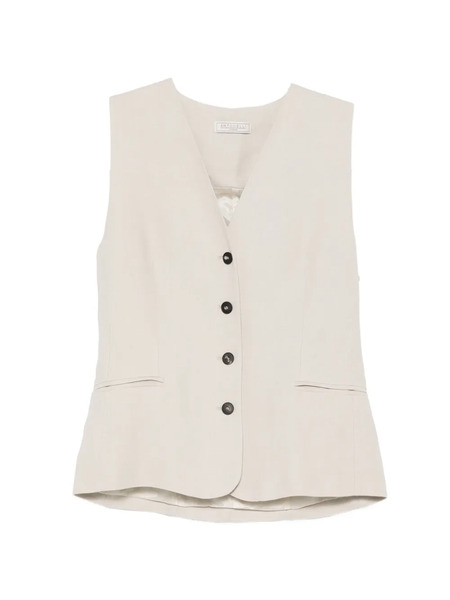  Antonelli Chaleco Jesi Con Botones - Gris 
