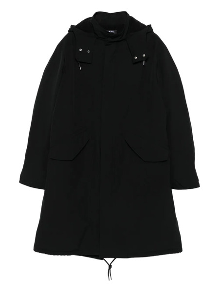 A.p.c. Abrigo Con Botones - Negro 