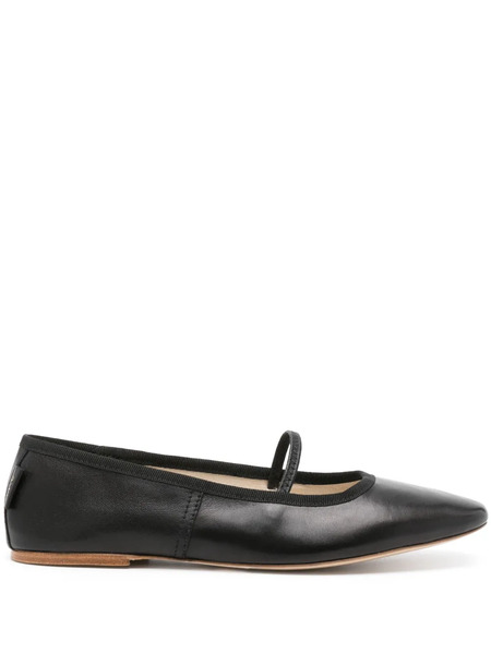  A.p.c. Bailarinas Con Puntera Redonda - Negro 