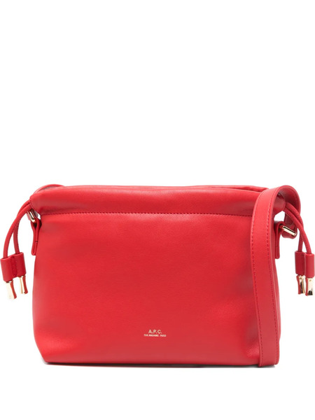  A.p.c. Bandolera Mini Con Logo - Rojo 