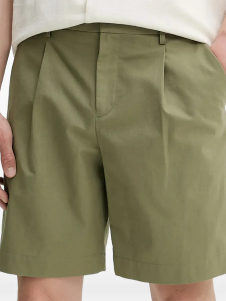  A.p.c. Bermudas Chino Con Pinzas - Verde 