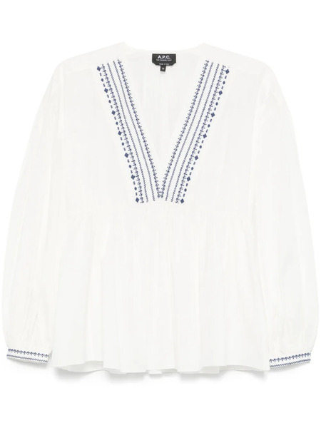  A.p.c. Blusa Vera - Blanco 