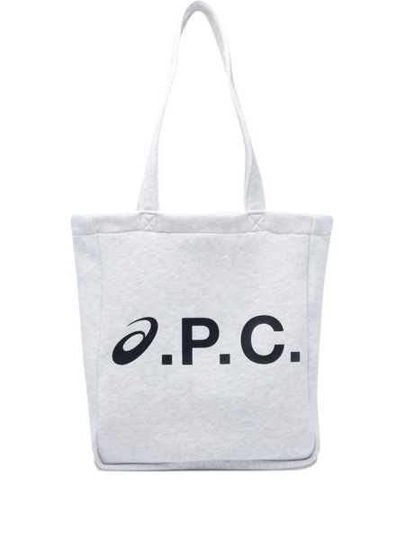  A.p.c. Bolso Shopper A.p.c. X Asics - Gris 