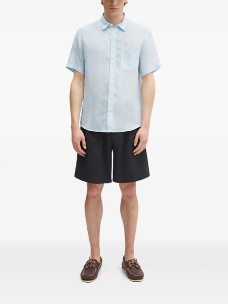  A.p.c. Camisa Bellini Con Bolsillo - Azul 