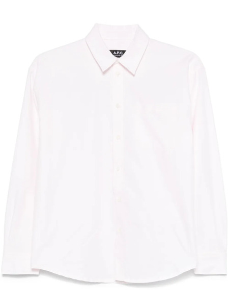  A.p.c. Camisa Con Botones - Rosa 
