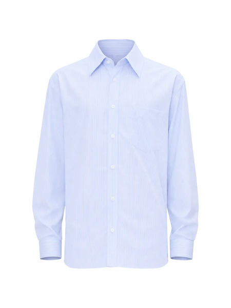  A.p.c. Camisa Malaury A Rayas - Azul 