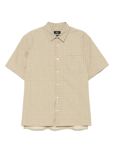  A.p.c. Camisa Ross - Gris 