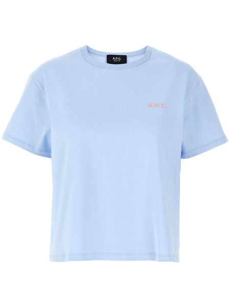  A.p.c. Camiseta Boxy Petit - Azul 