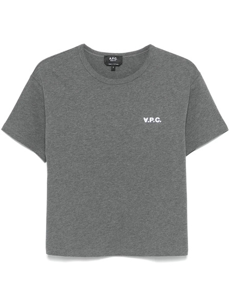  A.p.c. Camiseta Boxy Petit Vpc - Gris 