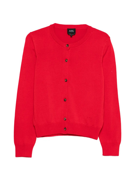  A.p.c. Cárdigan Con Botones - Rojo 