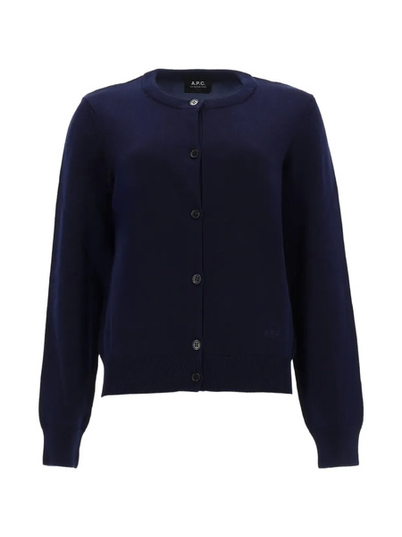  A.p.c. Cárdigan Leonie Con Botones - Azul 