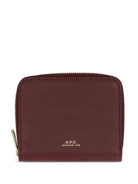  A.p.c. Cartera Con Cremallera - Rojo 