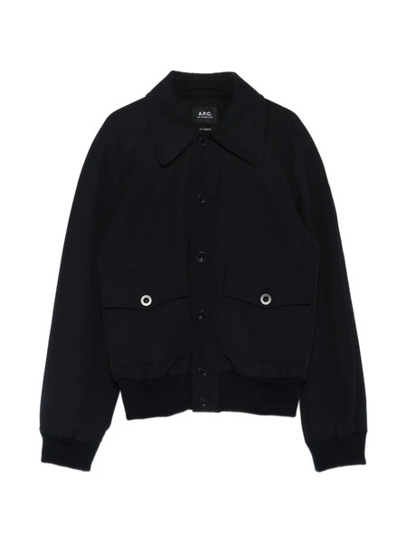 A.p.c. Chaqueta Con Bolsillo De Parche - Azul 