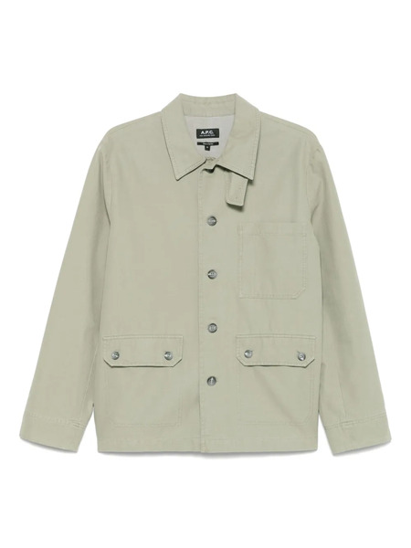  A.p.c. Chaqueta De Algodón - Verde 