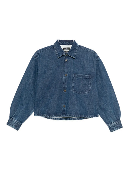  A.p.c. Chaqueta Samantha Vaquera - Azul 