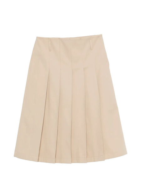  A.p.c. Falda Corta Plisada - Neutro 