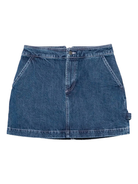  A.p.c. Falda Vaquera Acampanada - Azul 