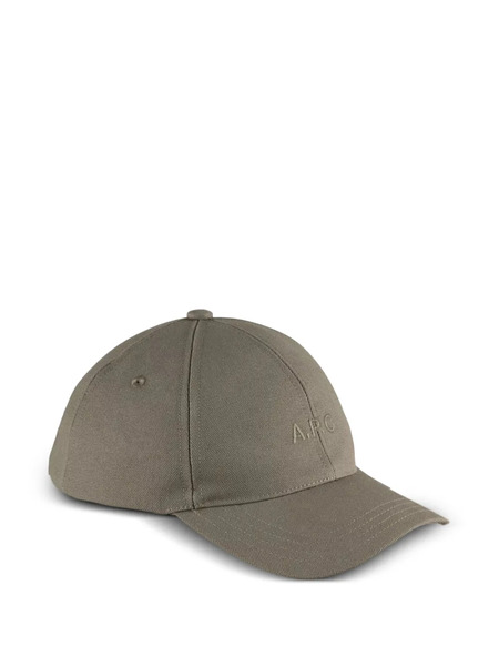  A.p.c. Gorra Charlie Con Logo Bordado - Verde 