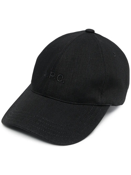  A.p.c. Gorra Con Logo Bordado - Negro 