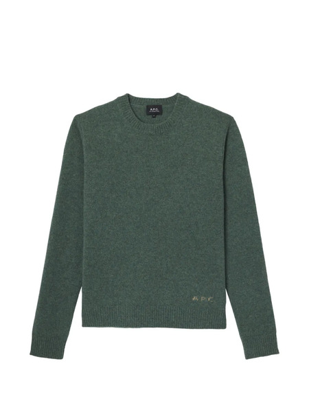  A.p.c. Jersey Con Cuello Redondo - Verde 