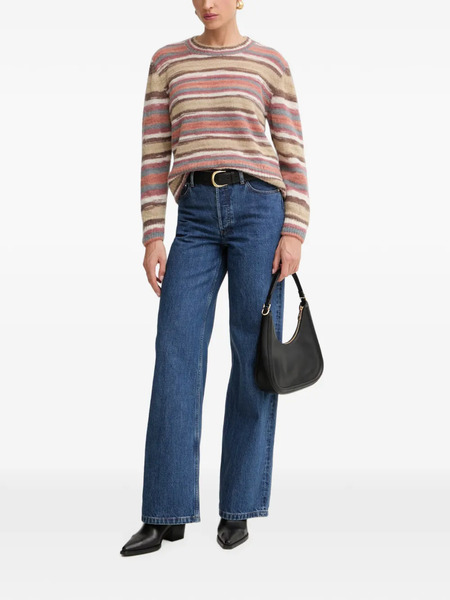  A.p.c. Jersey Pull Gabby A Rayas - Neutro 