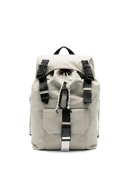  A.p.c. Mochila Con Hebilla - Neutro 