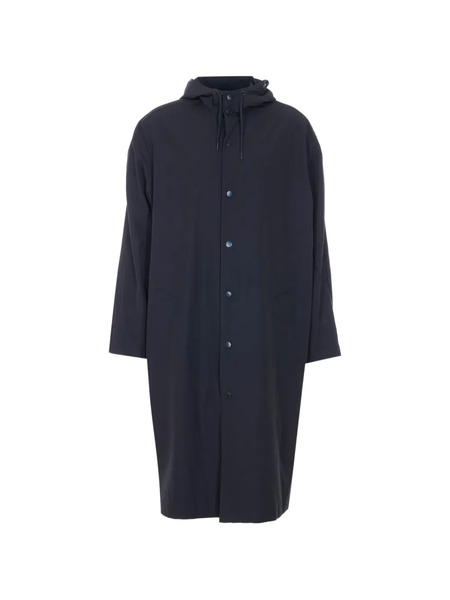  A.p.c. Parka Con Botones Y Logo - Azul 