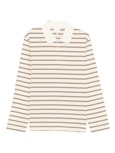  A.p.c. Polo A Rayas - Neutro 