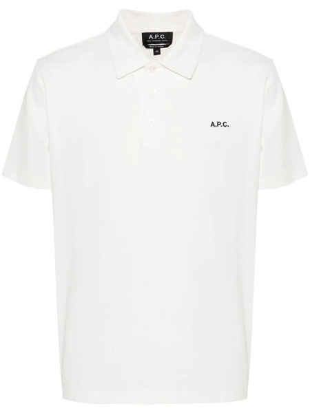  A.p.c. Polo Carter - Blanco 