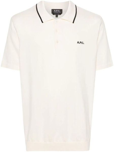  A.p.c. Polo Flynn - Neutro 