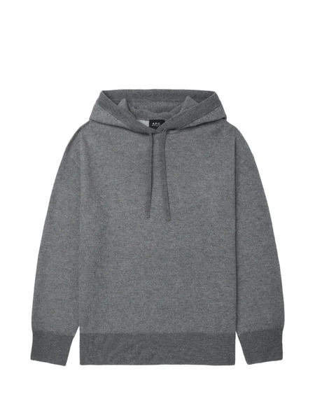  A.p.c. Sudadera De Manga Larga Con Capucha - Gris 
