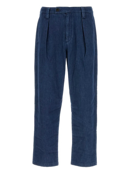  A.p.c. Vaqueros Con Pinzas - Azul 