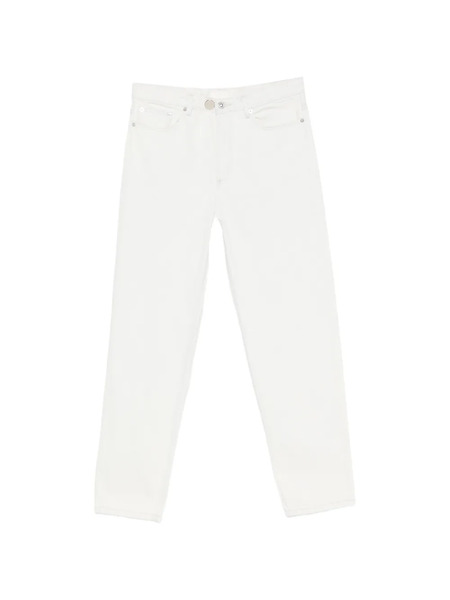  A.p.c. Vaqueros Rectos Con Diseño De Cinco Bolsillos - Blanco 