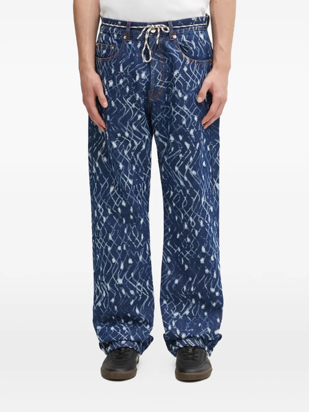  Aries Vaqueros Estampados - Azul 