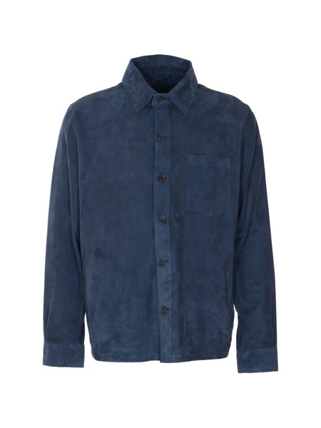  Arma Camisa Con Botones - Azul 
