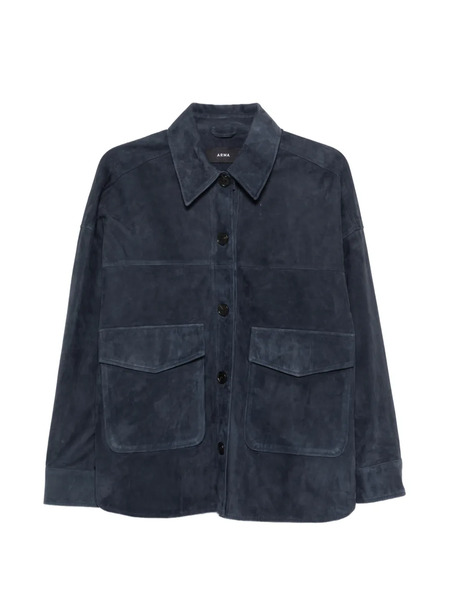  Arma Chaqueta Con Botones - Azul 