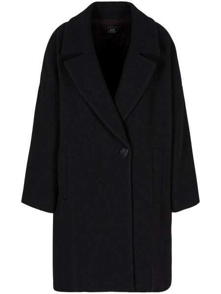  Armani Exchange Abrigo Con Botones - Negro 