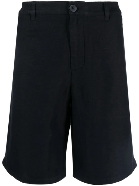  Armani Exchange Bermudas Con Botón - Azul 
