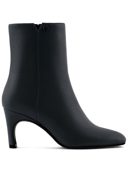  Armani Exchange Botines Con Placa Del Logo - Negro 