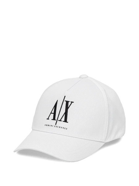  Armani Exchange Gorra Con Logo Bordado - Blanco 