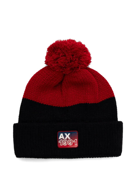  Armani Exchange Gorro Con Parche Del Logo - Rojo 